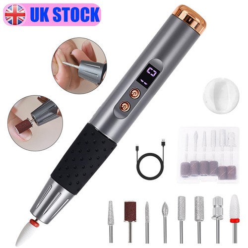 Portable electric nail file - electric,