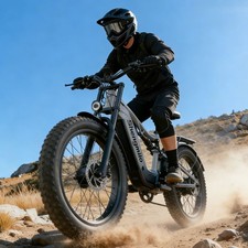 Bike fat tyre electric - 26'', e-bike
