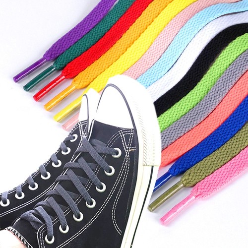 Flat shoe laces - laces, trainers