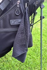 Microfibre Golf Towel - Black