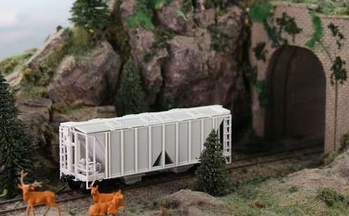 Scale bay covered hopper - ho,