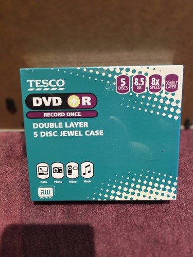 Dvd double layer discs - 5, dvd+r