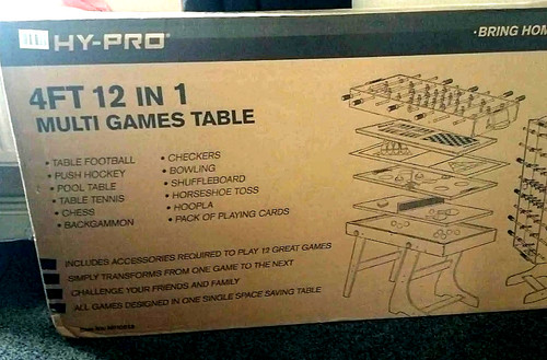 Games table 1 - 1, billiards