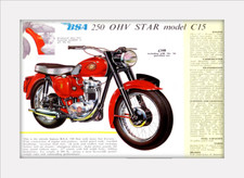 BSA STAR C15 retro Motorcycle