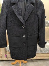 Savida Dunnes Black Coat