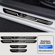 4Pcs Mercedes Benz Stainless