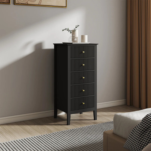 Tall drawer bedside table - tall,