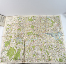 Vintage Bacon's Ruby Map of