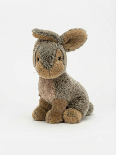 Realistic plush rabbit stuffed - realistic,