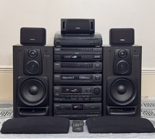Aiwa MX-Z9300m Stereo Stack System HiFi Separates + Remote + Speakers