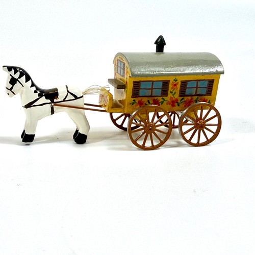 Vintage miniature horse drawn - vintage,