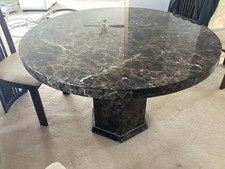 Solid Real Marble Dining Table