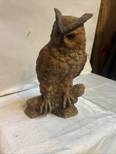 Vintage Porcelain Owl Ornament