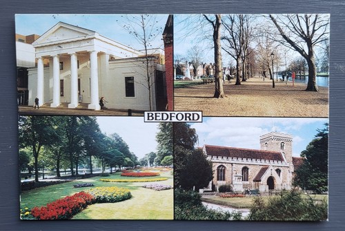 Vintage postcard used four - vintage,