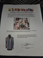 Debbie Reynolds Owned & Worn Yves St. Laurent Silk Blouse from her estate W/COA