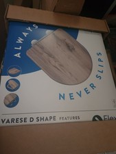 Croydex Varese Grey Oak Toilet Seat - Soft Close, Adjustable Hinges, Quick Rele