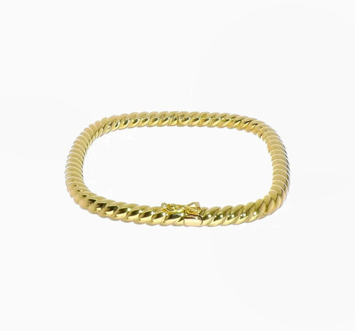 18k yellow gold over twisted - 18k,