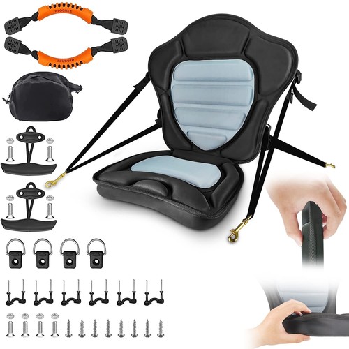 Padded kayak seat with back - kayak,