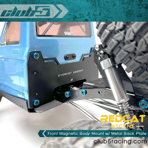 Front magnetic body mount - front, w/