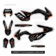 Graphics Kit fits KTM EXC