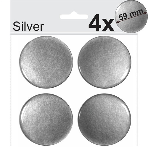 59mm silver domed - 4x,