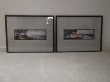 BEN LUXMOORE ORIGINAL ARTWORK 1/1 ED. - APPLE PICKER/SICILY I + SICILY II (1991)