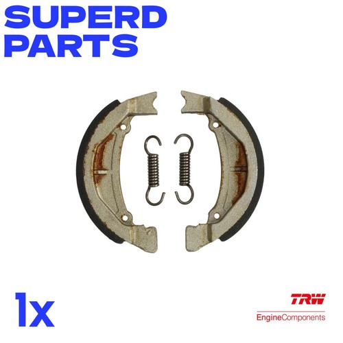Brake shoes rear 90x20mm - rear,