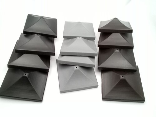 Fence caps fits 3 75mm - fence, (75mm