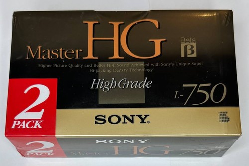 Sony betamax master high - hg,
