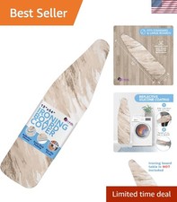 Elegant Beige Marble Ironing