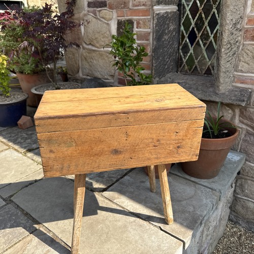 Vintage wooden storage - wooden,