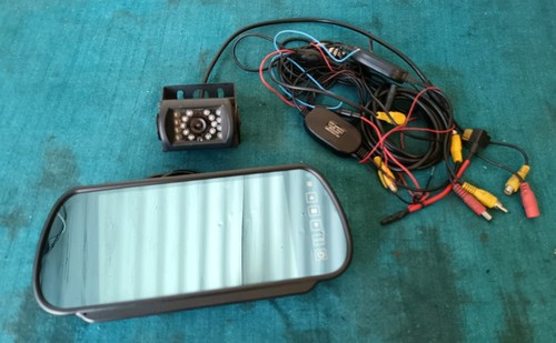Rear view mirror reversing - rear,