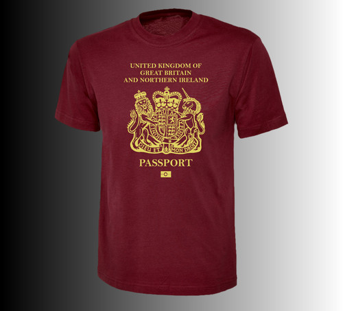 British old passport - old, t