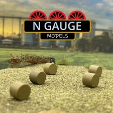 PAINTED - N Scale Gauge Round