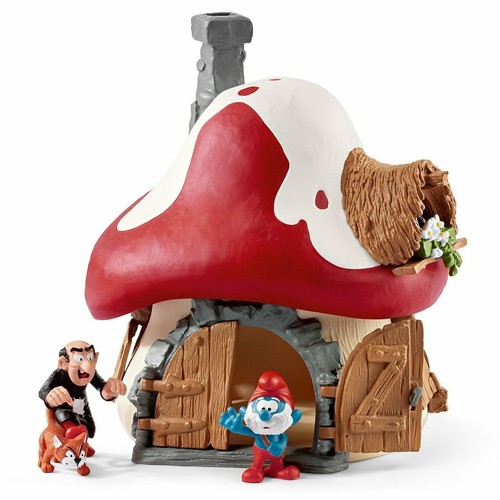 20803 smurf house - smurf, papa