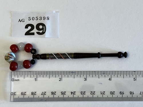Vintage wired beaded wooden - vintage, /