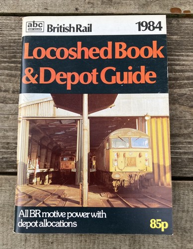 British rail locoshed - british, book
