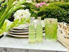 2+ 50ml Miniature Glass Bottles- With Gold or Silver Screw Caps Inc.