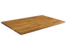 Solid oak furniture panel - solid, ✔