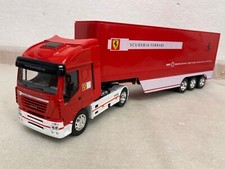 1/32 scale NEWRAY 019474 Iveco Stralis Scuderia Ferrari F1 truck lorry trailer