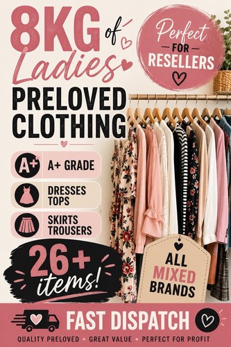 8kg ladies preloved - preloved, clothing