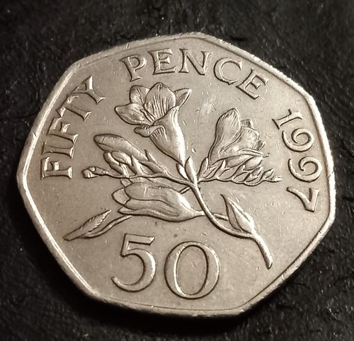 1997 guernsey 50p - 1997, 50p-