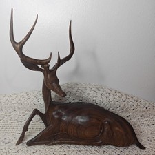 Vintage wooden stag/deer