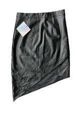 Missguided black faux leather - missguided,