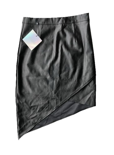 Missguided black faux leather - missguided,