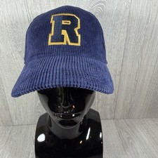 Blue Corduroy Baseball Cap R