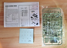 HELLER 79996 GMC CCKW 353 Truck Red Ball EXPRESS 1/72 Kit - Complete but NO BOX