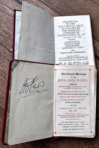 Vintage freemasonry books - 2,