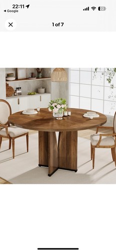 Wooden dining table - 39”,