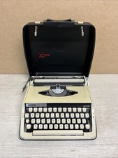 Vintage Brother Deluxe 800 Typewriter With Carry Case For Spares & Repairs Parts